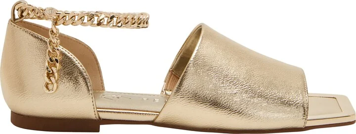 Caught Up Square Toe Anklet Sandal - Image 3
