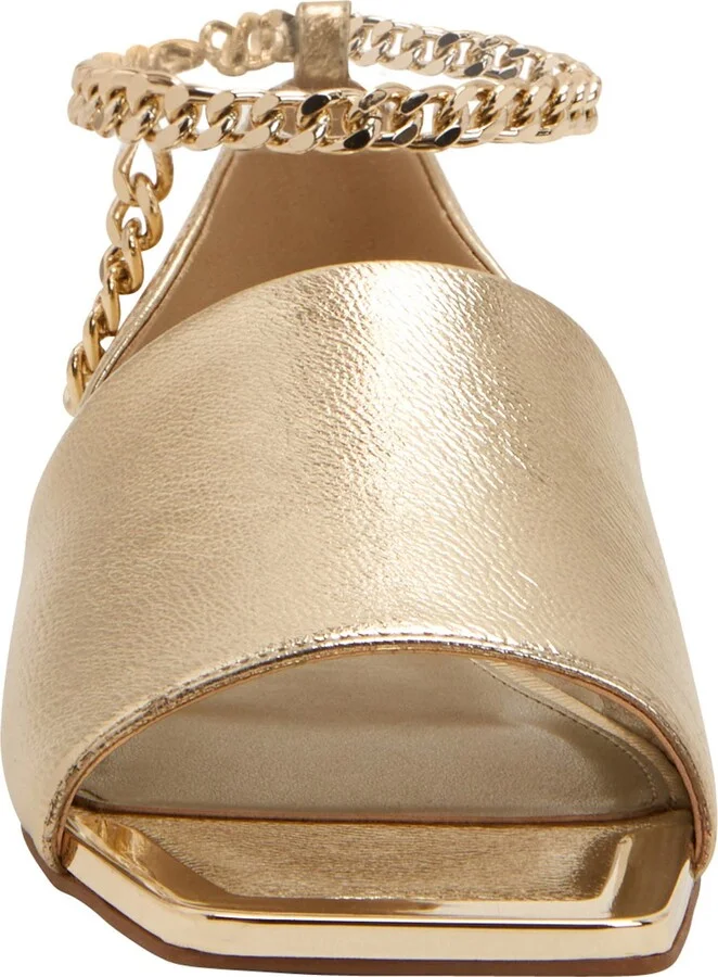 Caught Up Square Toe Anklet Sandal - Image 4