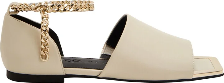 Caught Up Square Toe Anklet Sandal - Image 3