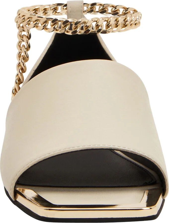 Caught Up Square Toe Anklet Sandal - Image 4