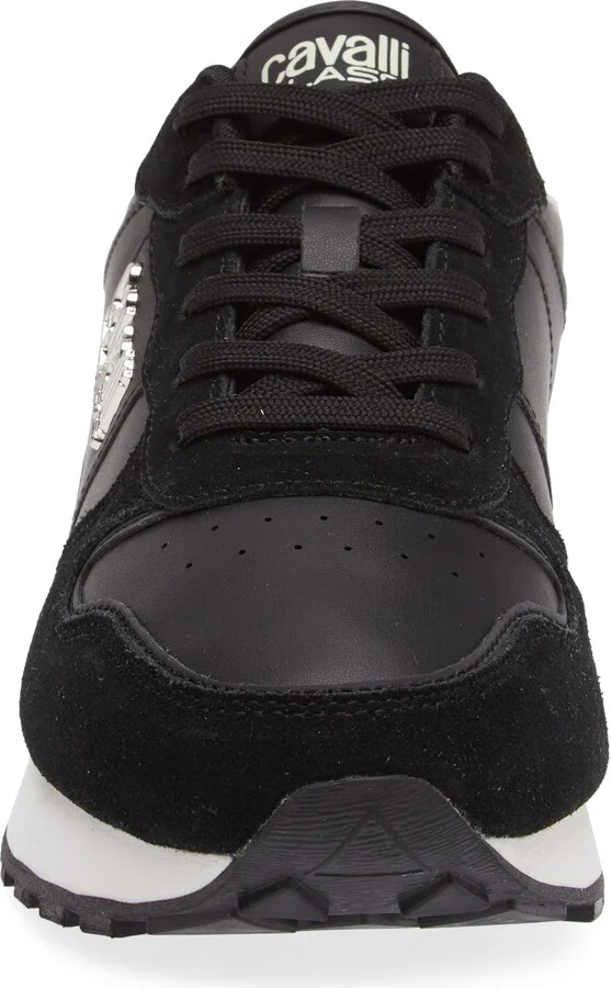 Cavalli Class Snake Embossed Runner Shoe - Image 3