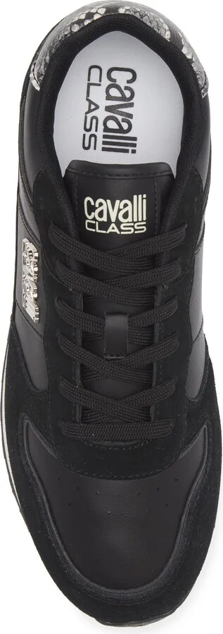 Cavalli Class Snake Embossed Runner Shoe - Image 5
