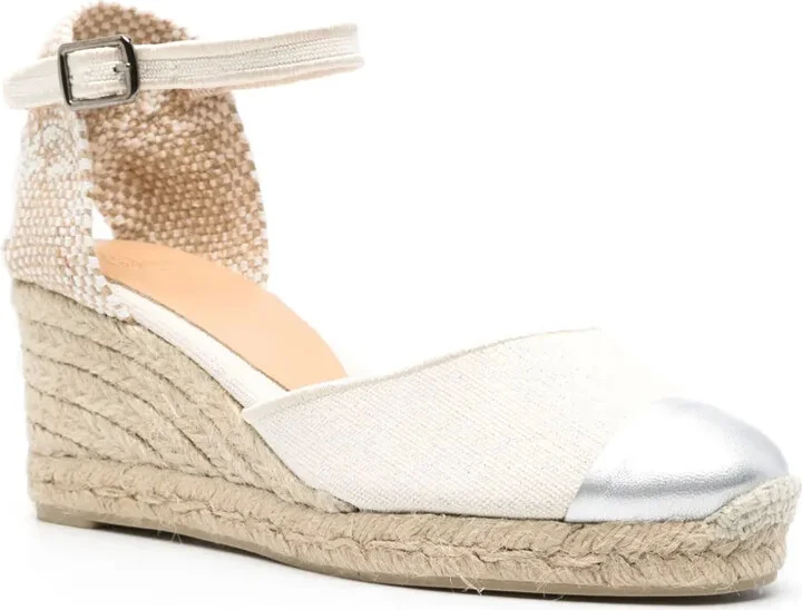 Caya 70mm glitter-detail espadrilles - Image 2