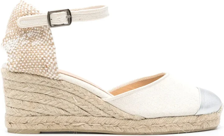 Caya 70mm glitter-detail espadrilles