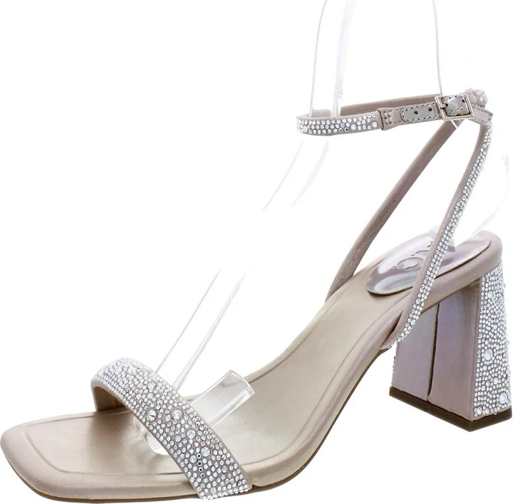 Caymi Womens Rhinestone Dressy Heels