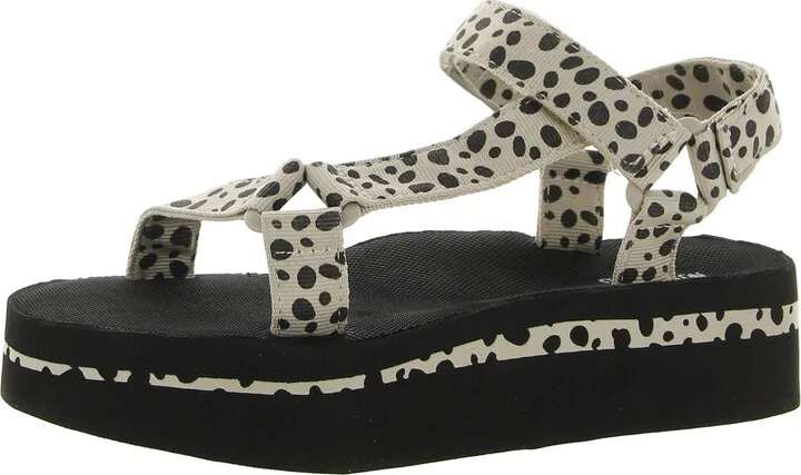 Cayucos Womens Ankle Strap Slip On Platform Sandals