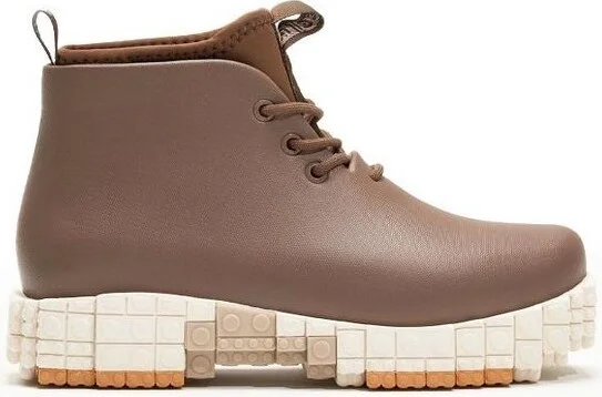 Ccilu XpreSole Blocks Men High Top Ankle Eco-friendly Boots Slip-Resistant, , , Rainboots Brown Mocha