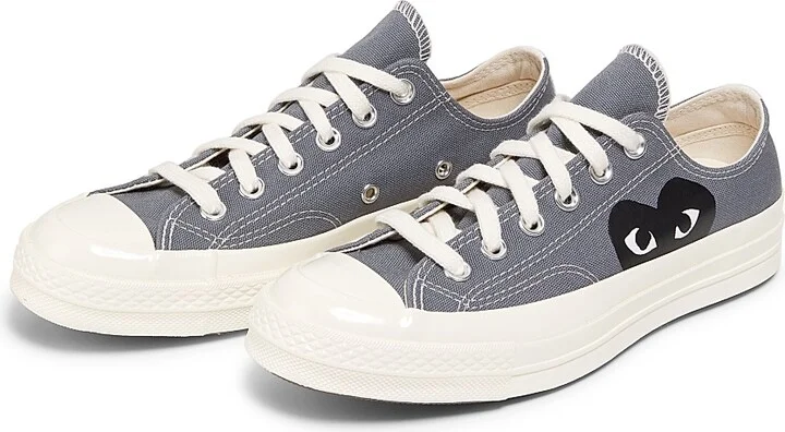 CdG PLAY x Converse Women's Chuck Taylor All Star Peek-A-Boo Low-Top Sneakers - Blue - Size 5 - Image 7
