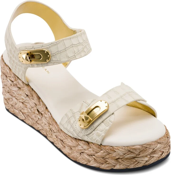 Cebrina Ankle Strap Platform Wedge Sandal