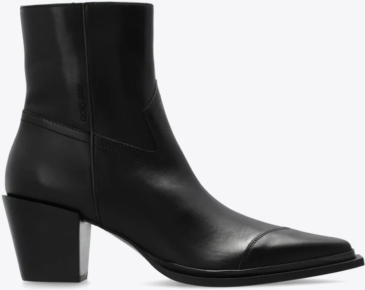 Cece 60 Leather Ankle Boots