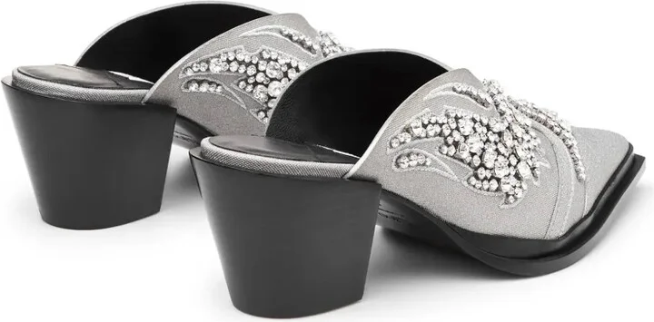 Cece 60mm glitter mules - Image 3