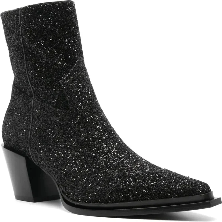 Cece Ab 60mm glitter ankle boots - Image 2