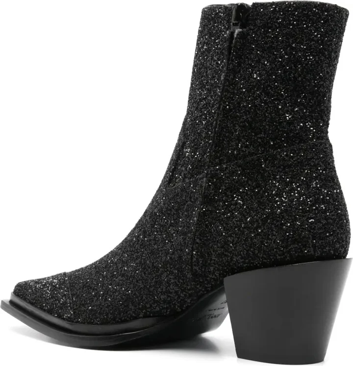Cece Ab 60mm glitter ankle boots - Image 3