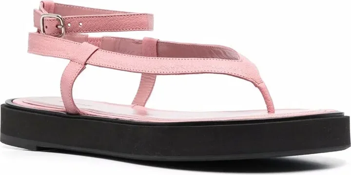 Cece grained-leather sandals - Image 2