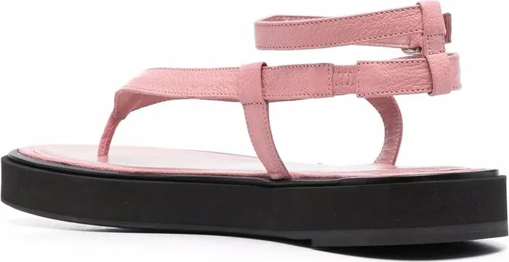 Cece grained-leather sandals - Image 3