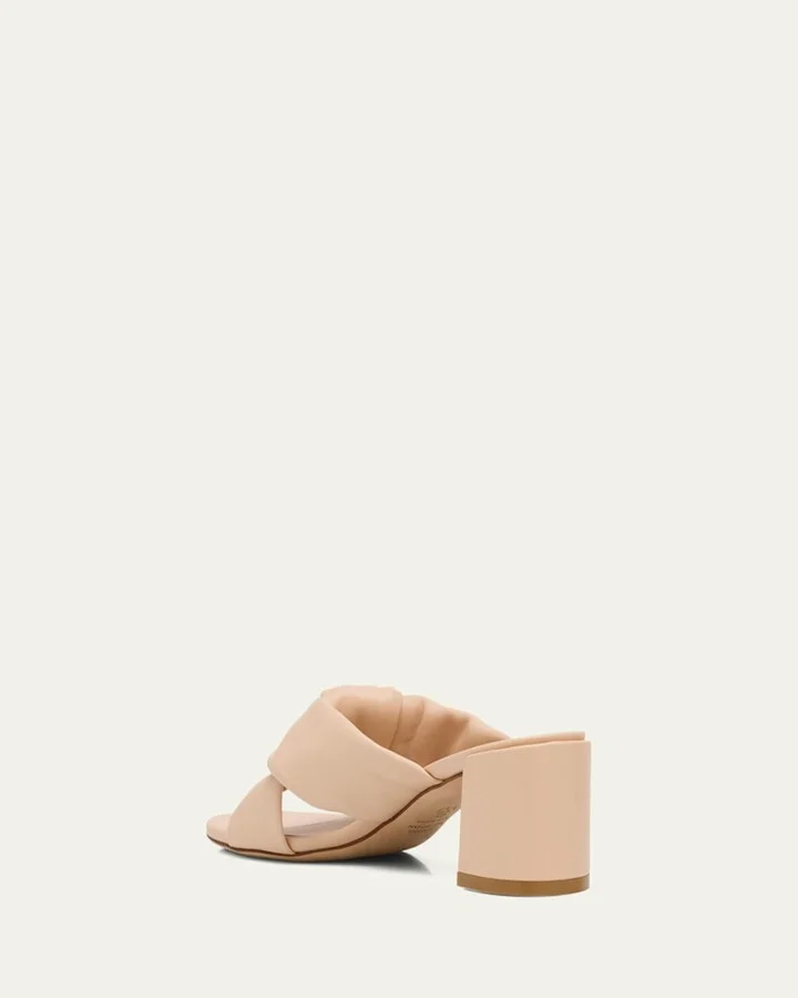 Cece Leather Twisted Ring Slide Sandals - Image 5