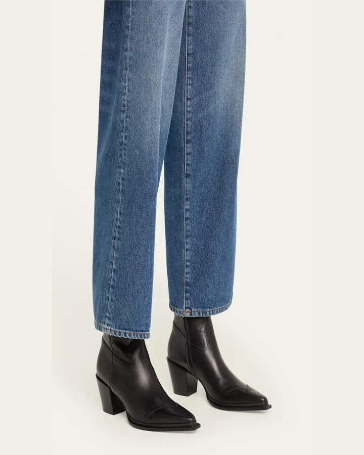 Cece Leather Western Booties - Image 3