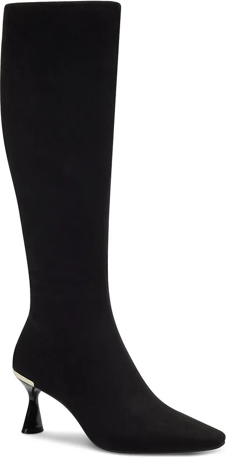 Cecee Womens Faux Suede Tall Knee-High Boots