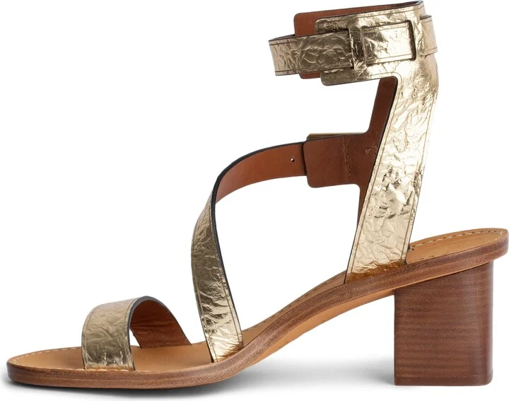 Cecelia Caprese Block Heel Asymmetric Sandal - Image 3