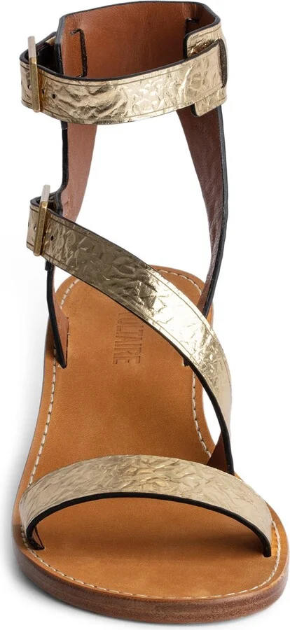 Cecelia Caprese Block Heel Asymmetric Sandal - Image 4