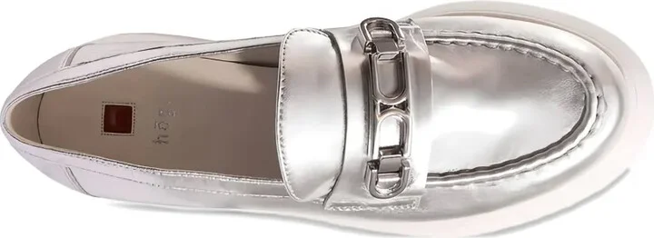 Cecil metallic leather loafers - Image 4