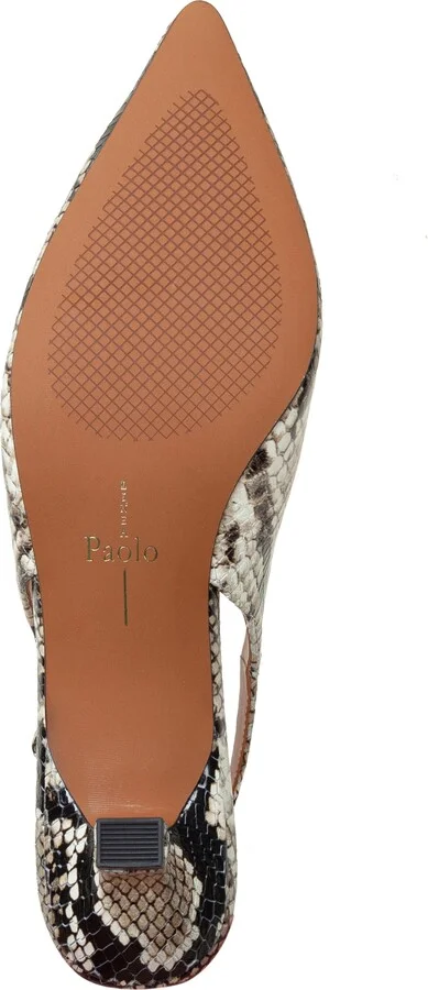 Cecil Slingback Pointed Toe Kitten Heel Pump - Image 6