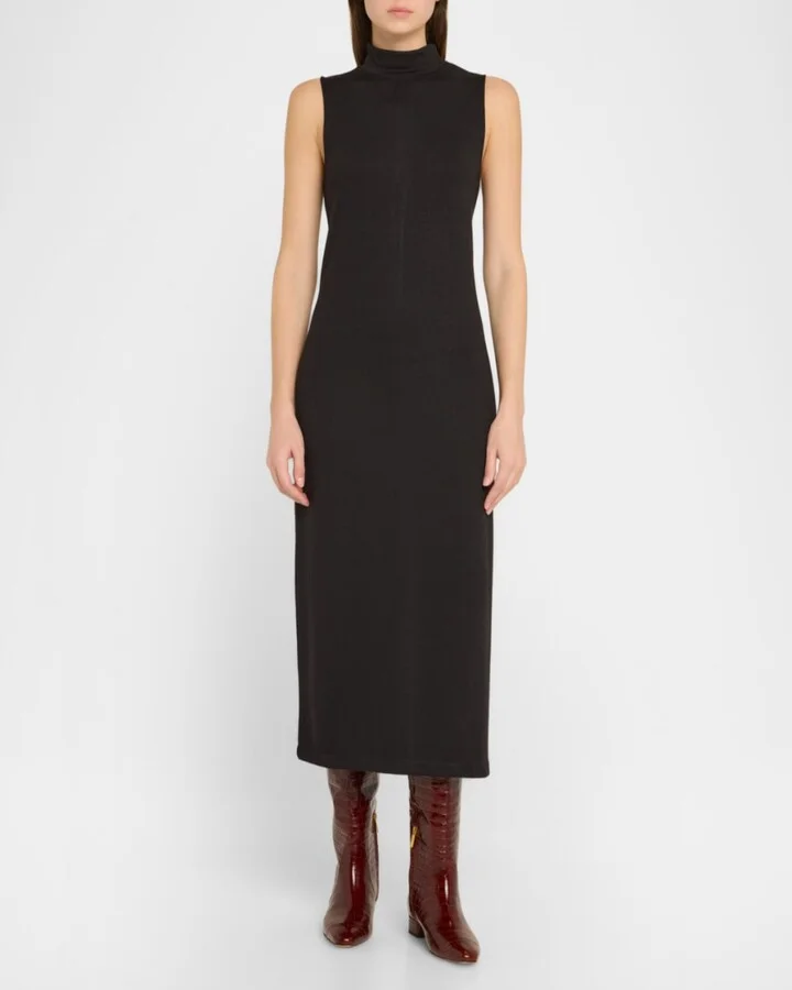 Cecile Croco Square-Toe Knee Boots - Image 5