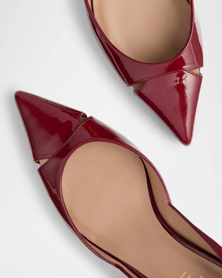 Cecile Cut Out Patent Pumps - Image 5