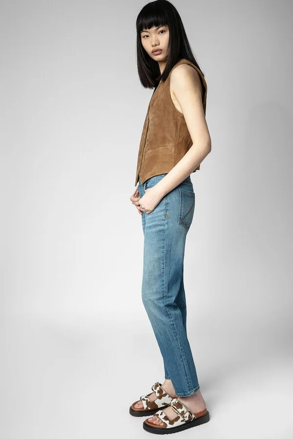 Cecilia Alpha Cow Sandals - Image 6