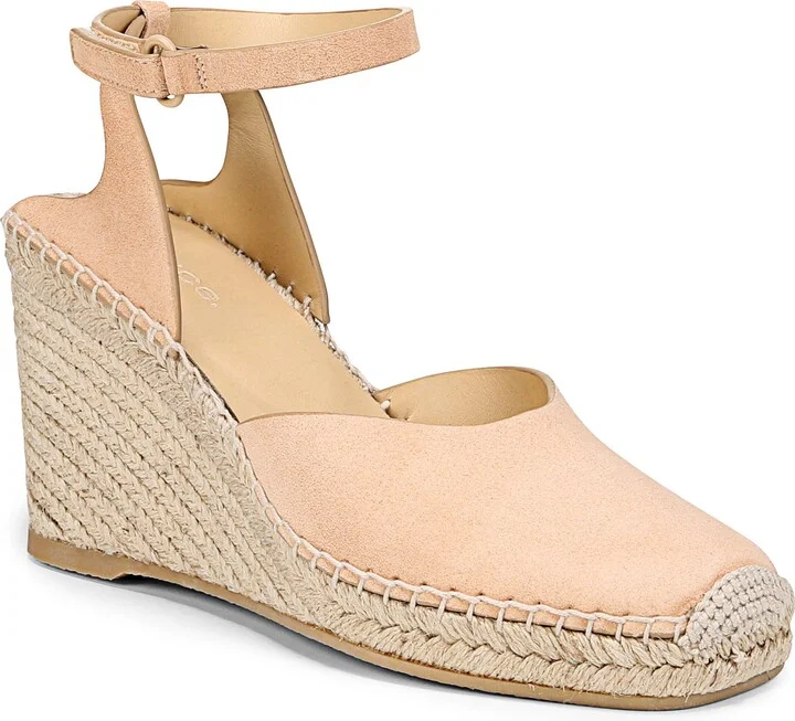 Cecilia Ankle Strap Espadrille Wedge