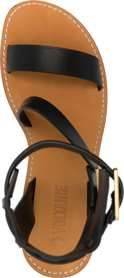 Cecilia Caprese 70mm leather sandals - Image 4