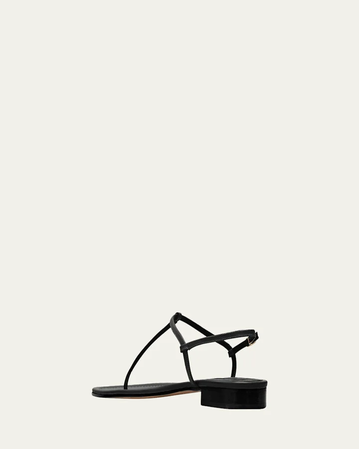 Cecilia Leather Thong Sandals - Image 3