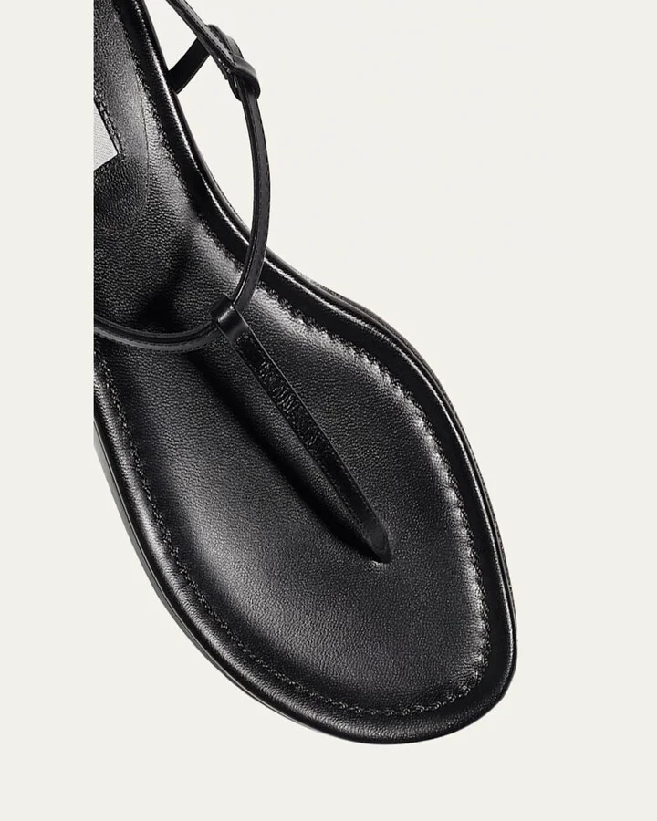 Cecilia Leather Thong Sandals - Image 4