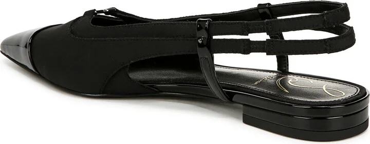 Cecilia Slingback Pointed Cap Toe Flat - Image 2
