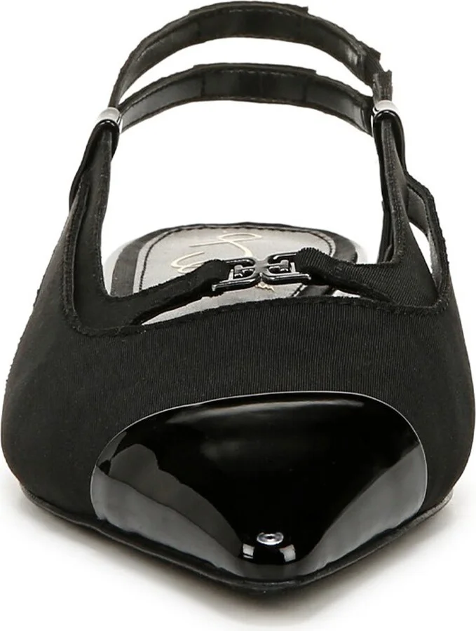 Cecilia Slingback Pointed Cap Toe Flat - Image 4