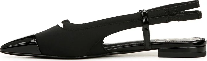 Cecilia Slingback Pointed Cap Toe Flat - Image 9