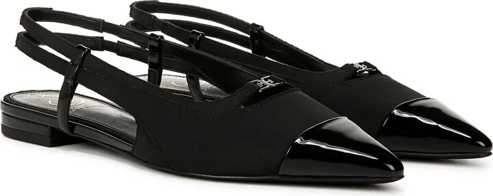 Cecilia Slingback Pointed Cap Toe Flat - Image 10