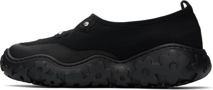 Cecilie Bahnsen Black Glam Sneakers - Image 3