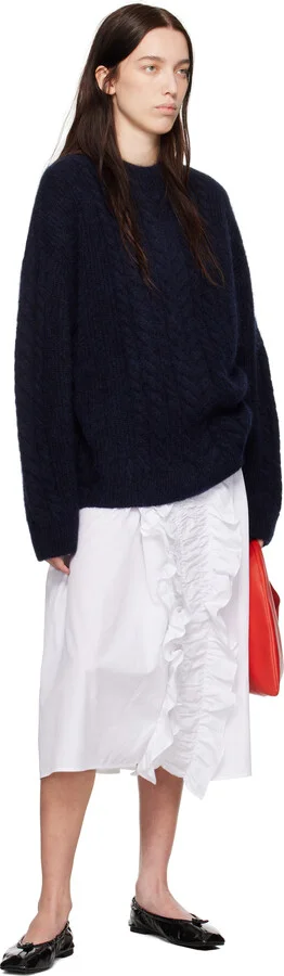 Cecilie Bahnsen Black Orbella Ballerina Flats - Image 5