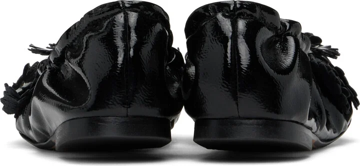 Cecilie Bahnsen Black Orbella Ballerina Flats - Image 2