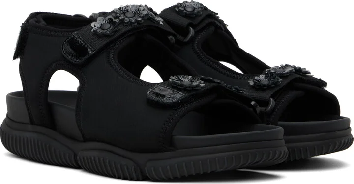 Cecilie Bahnsen Black Valeria Sandals - Image 4