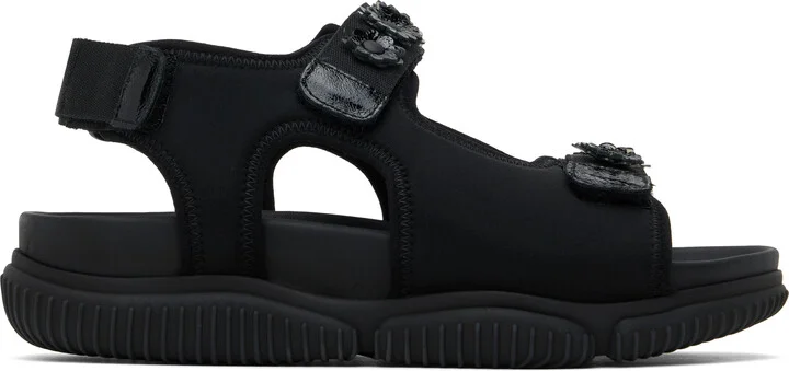 Cecilie Bahnsen Black Valeria Sandals