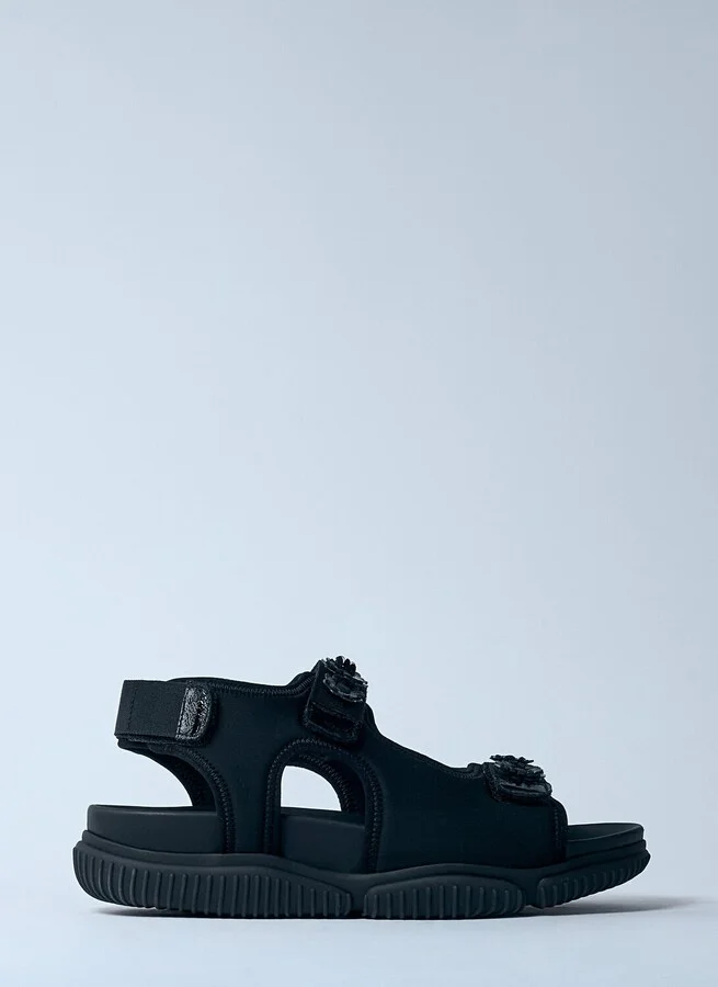 Cecilie Bahnsen Embellished Sandals - Woman Sandals Black Eu - 37