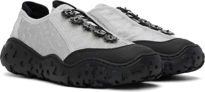Cecilie Bahnsen Gray Alina Sneakers - Image 4