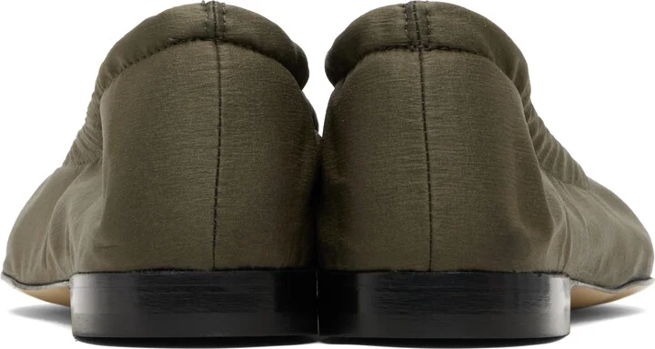 Cecilie Bahnsen Khaki Bona Ballerina Flats - Image 2