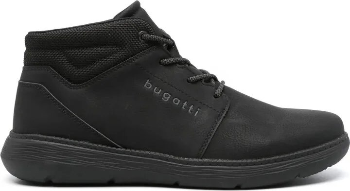 Cedar embossed-logo boots