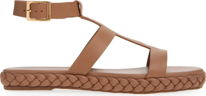 Cedros Braid Detail Ankle Strap Sandal - Image 3