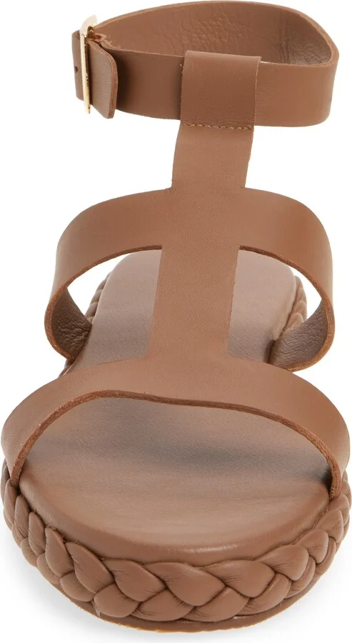 Cedros Braid Detail Ankle Strap Sandal - Image 4