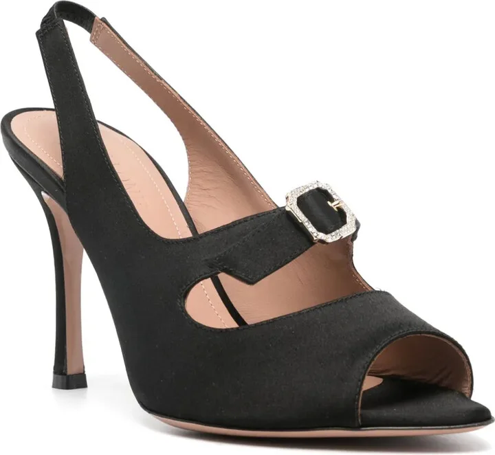 Celeste 90mm crystal-buckle sandals - Image 2