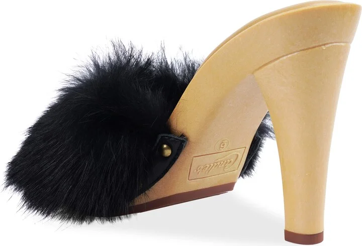 Celestine Faux Fur Side Sandal - Image 2